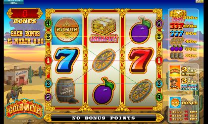 gold mine slot bonus  feature