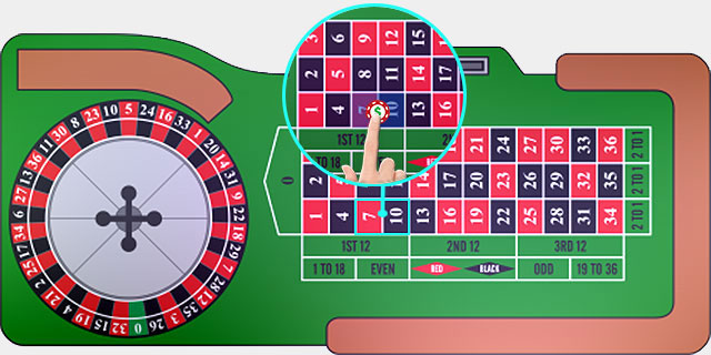 Roulette 10 in a row