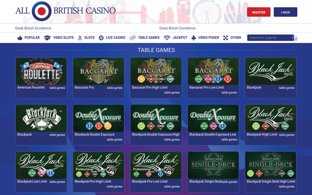 All British Casino All British Casino