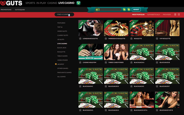 Guts Casino Online Review With Promotions & Bonuses Guts Casino Online Review With Promotions & Bonuses
