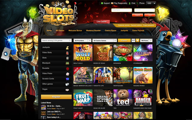 videoslots casino