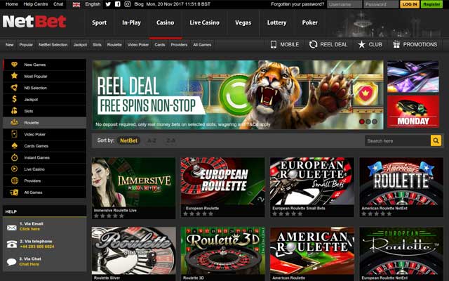 netbet casino online