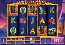 age of egypt slot theme