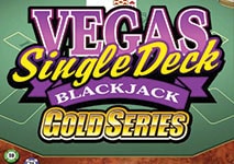 Vegas Single Deck Blackjack by Microgaming