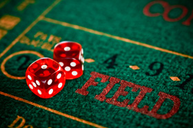 Craps field bet (Snake eyes): 