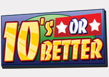 Video Poker 10's or Better Logo