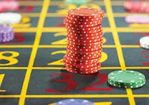 Roulette Casino Table Split Bet