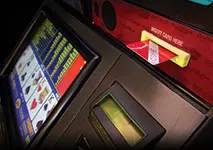 Video Poker Machine in Casino Card Accepted