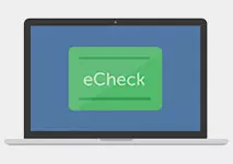 eCheck Casinos on Laptop