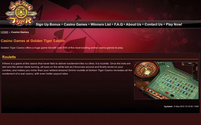 Golden Tiger 4
