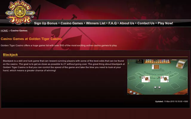 Golden Tiger 5