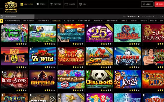 Golden Nugget Online Casino 2