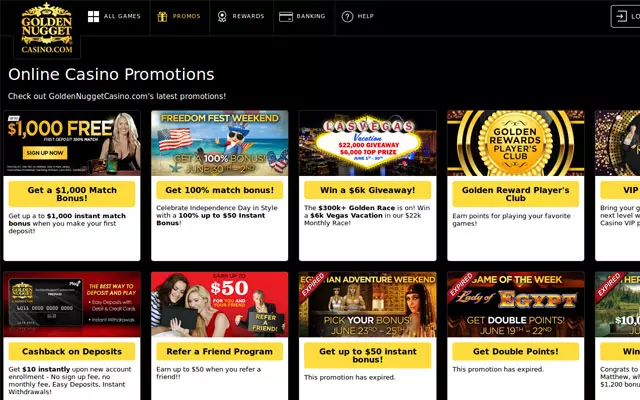 Golden Nugget Online Casino 6