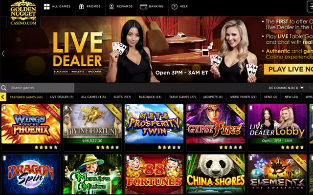 Golden Nugget Online Casino 7