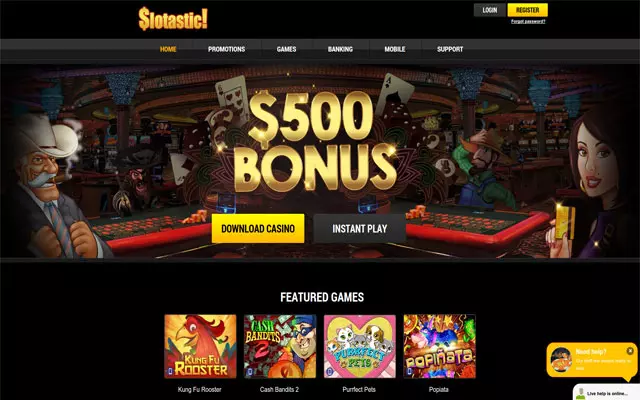 Slotastic Casino