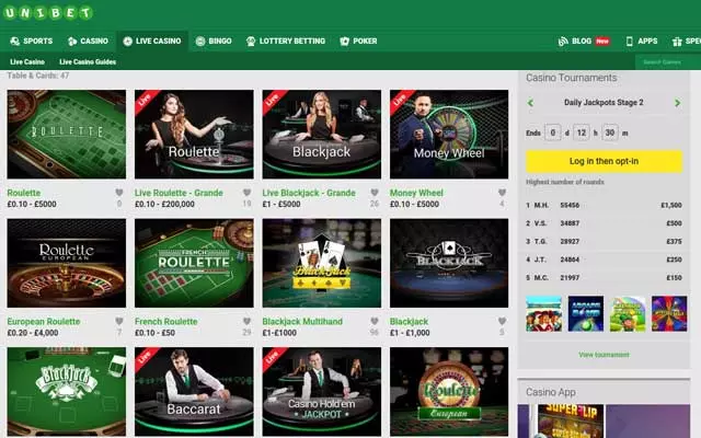 Unibet Casino 2
