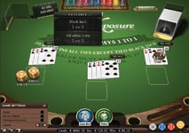 Double Exposure Blackjack Pro features