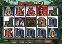 Girls with Guns Slot theme