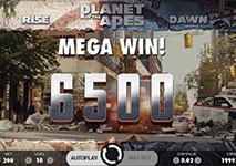 planet of the apes mega win