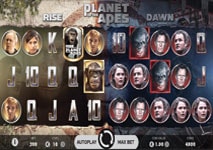 planet of the apes slot