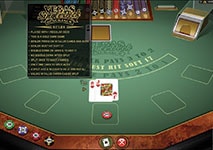 Vegas Single Deck Blackjack by Microgaming