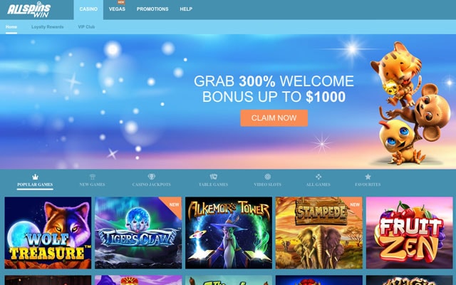 AllSpinsWin Casino 4