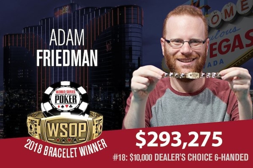 0 deal. Брансон WSOP браслет. Dealer's choice за $10,000..
