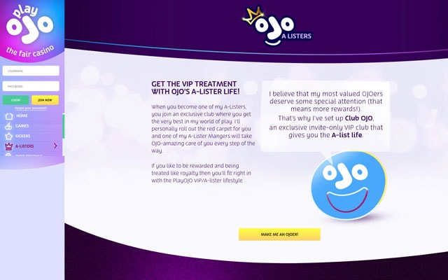 PlayOJO Casino 3