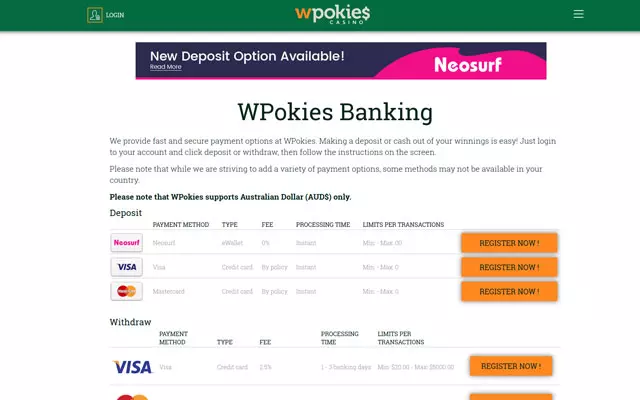 WPokies Casino 1