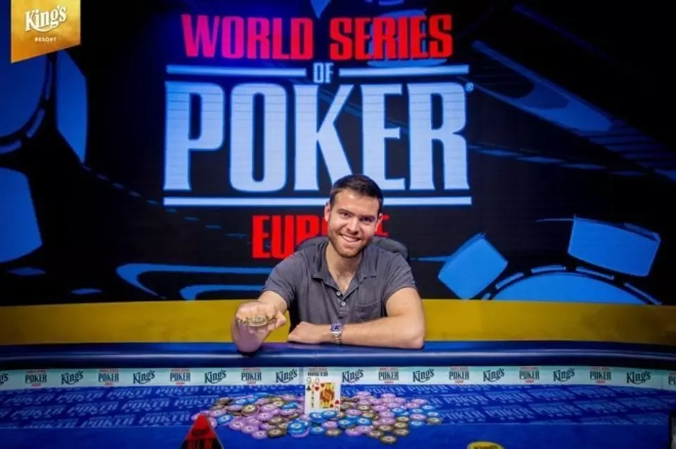 Jack Sinclair Defeats All Rivals at WSOPE €10,350 Main Event Bagging €1,122,239