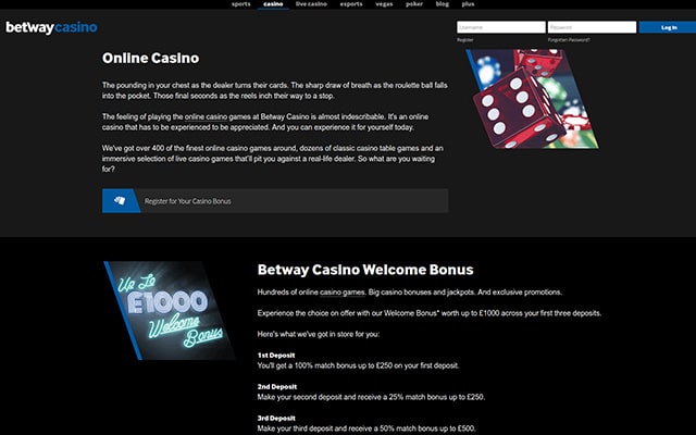 Betway Casino 5