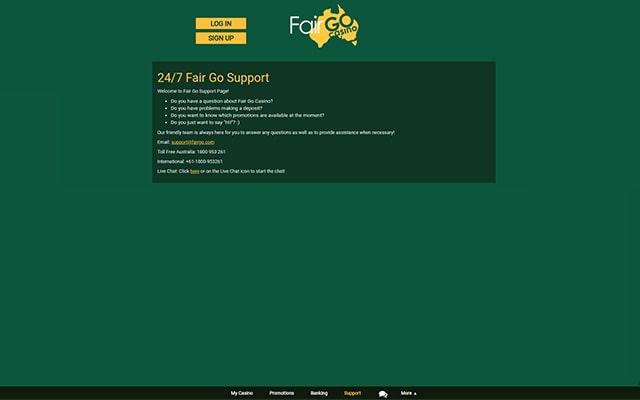 Fair Go 1