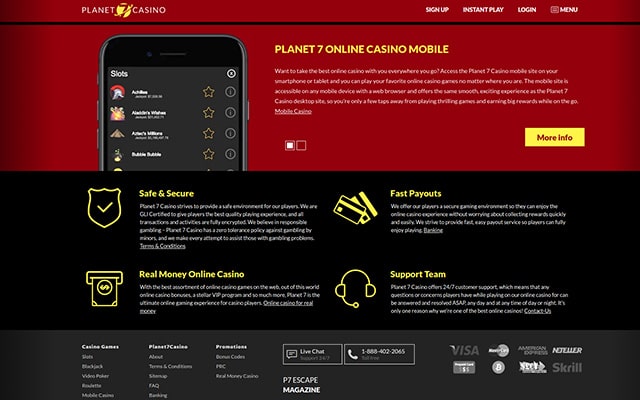 Planet7 Casino 2
