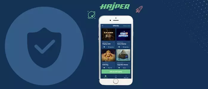hajper casino app safety | CasinoGamesPro.com