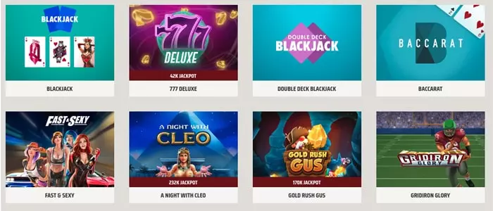 ignition casino app games