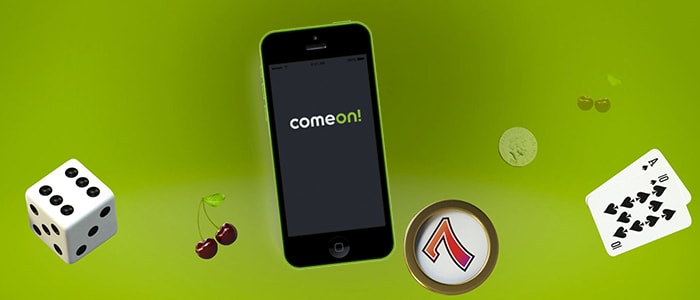 ComeOn Casino App Intro