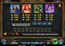 The Sword & The Grail Slot Features