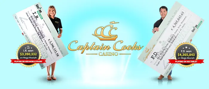 Captain Cooks Casino Mobile App | CasinoGamesPro.com