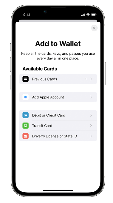 Apple Pay Registration Process