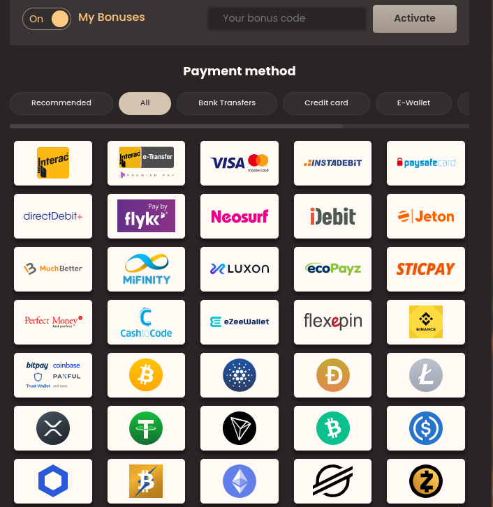 Credit and Debit Card Registration Process