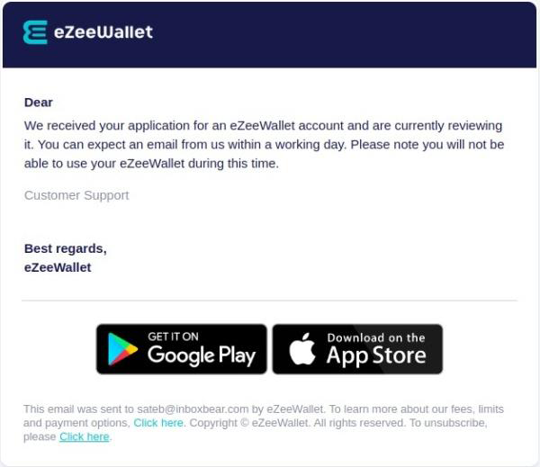 eZeeWallet Registration Process
