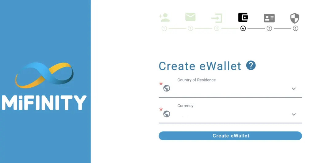 Mifinity Registration Process 5