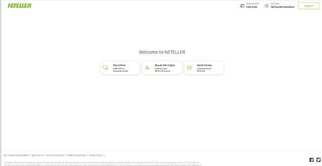 Neteller Registration Process