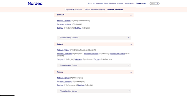 Nordea Registration Process