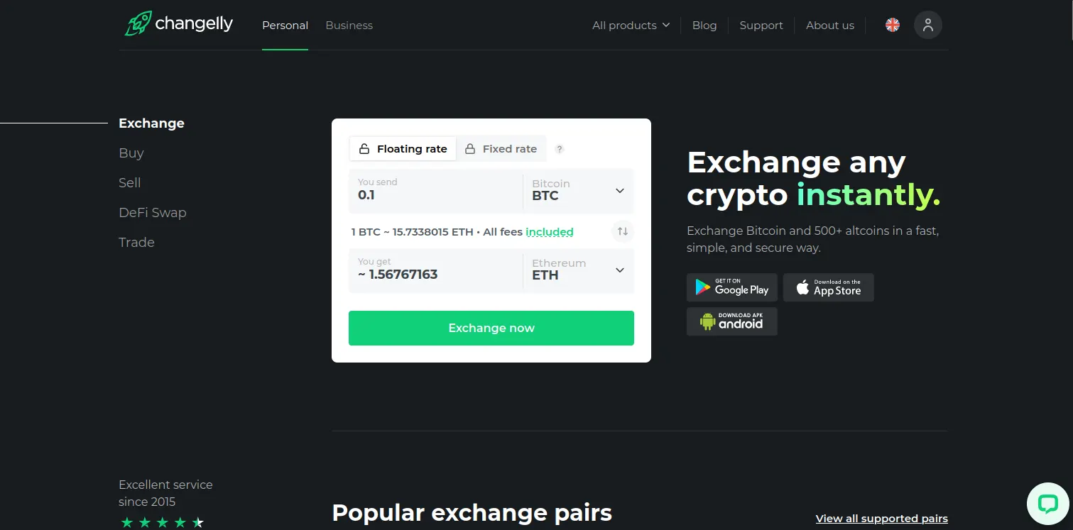 Changelly Registration Process