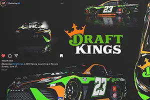 DraftKings Inks Partnership with NASCAR