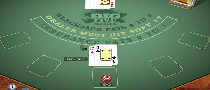 Big Five Blackjack Gold