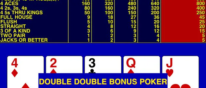 Double Double Bonus Poker