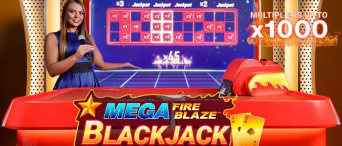 Mega Fire Blaze Blackjack