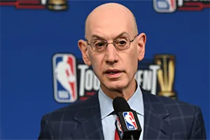 Adam Silver at The Associated Press Sports Editors Commissioners Conference